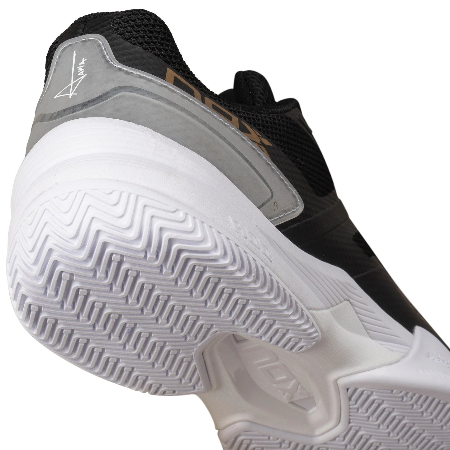 NOX AT10 PRO Padel Cipő - Black/Gold - Padel 4 All