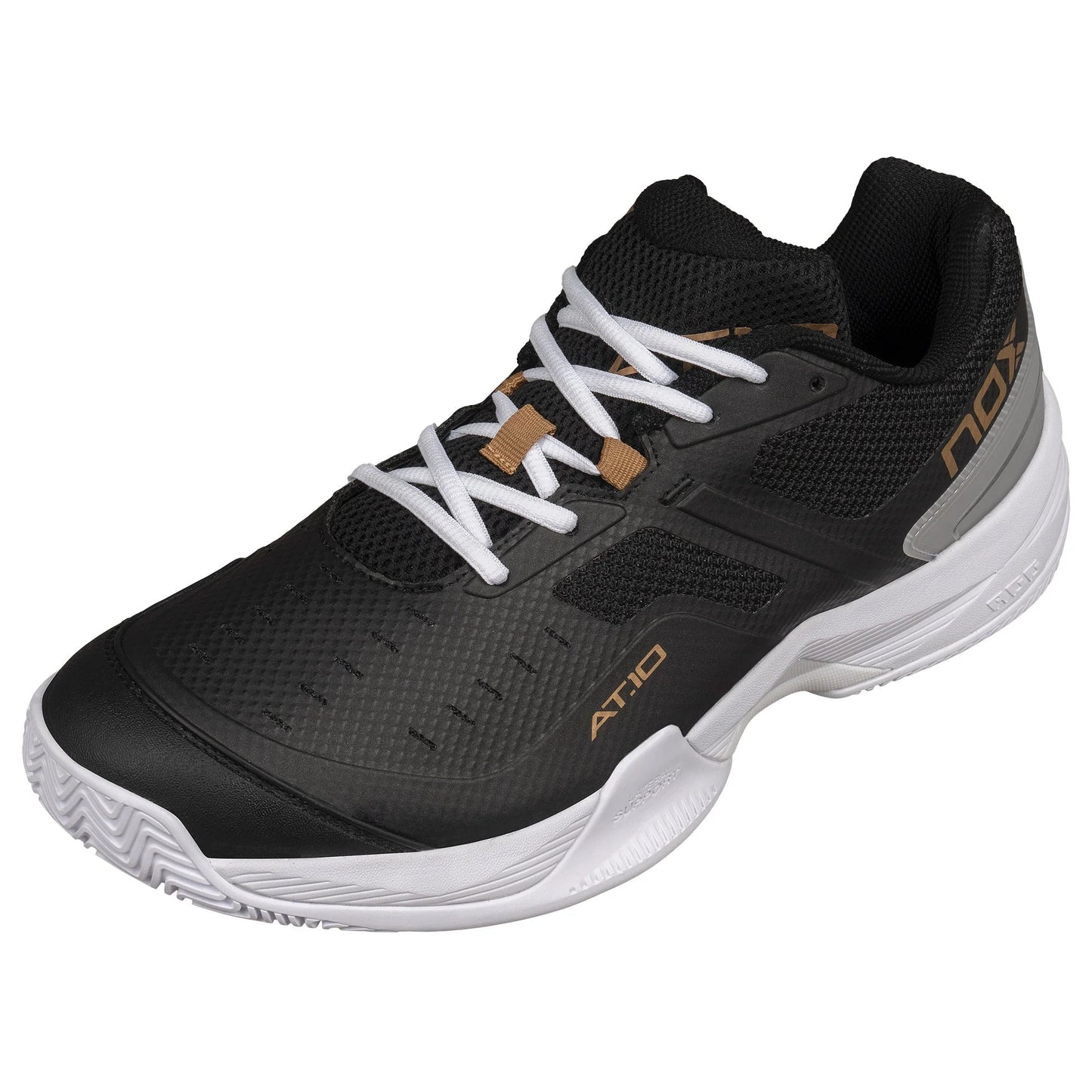 NOX AT10 PRO Padel Cipő - Black/Gold - Padel 4 All