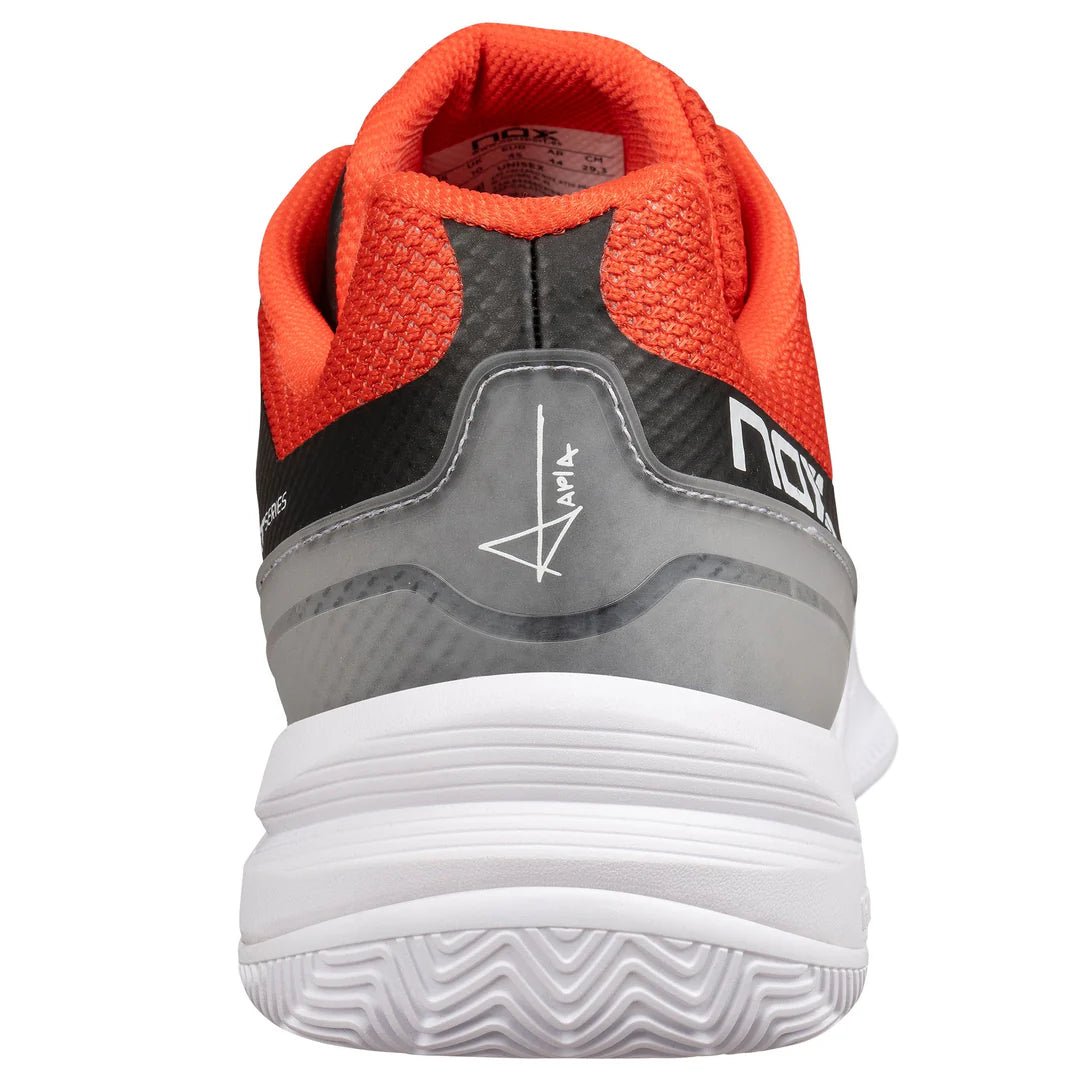 NOX AT10 PRO Padel Cipő - Black/Red - Padel 4 All