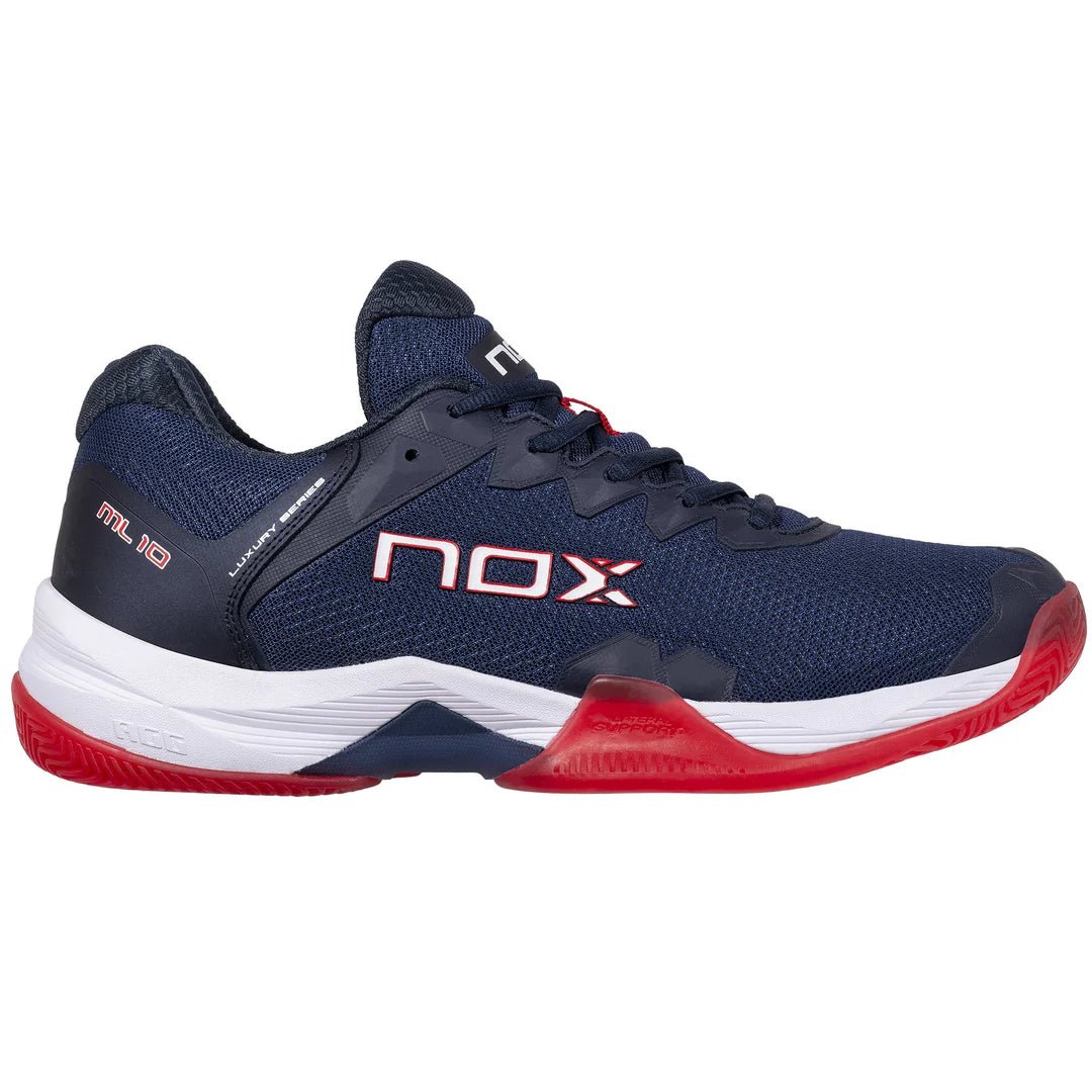 NOX ML10 HEXA Padel Cipő - Blue / Fiery Red - Padel 4 All