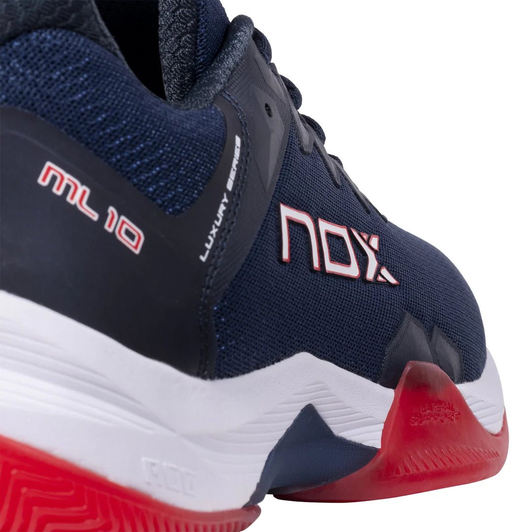 NOX ML10 HEXA Padel Cipő - Blue / Fiery Red - Padel 4 All