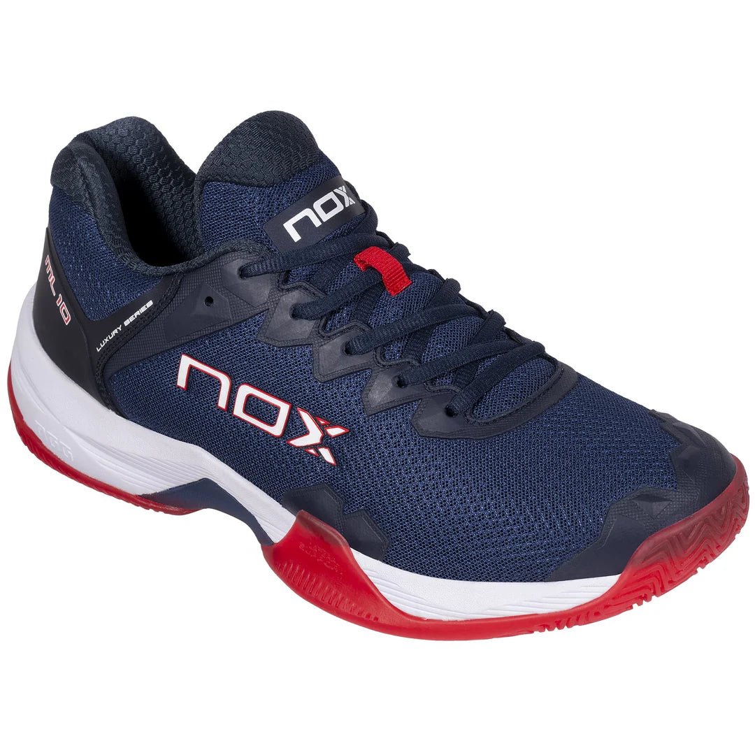 NOX ML10 HEXA Padel Cipő - Blue / Fiery Red - Padel 4 All