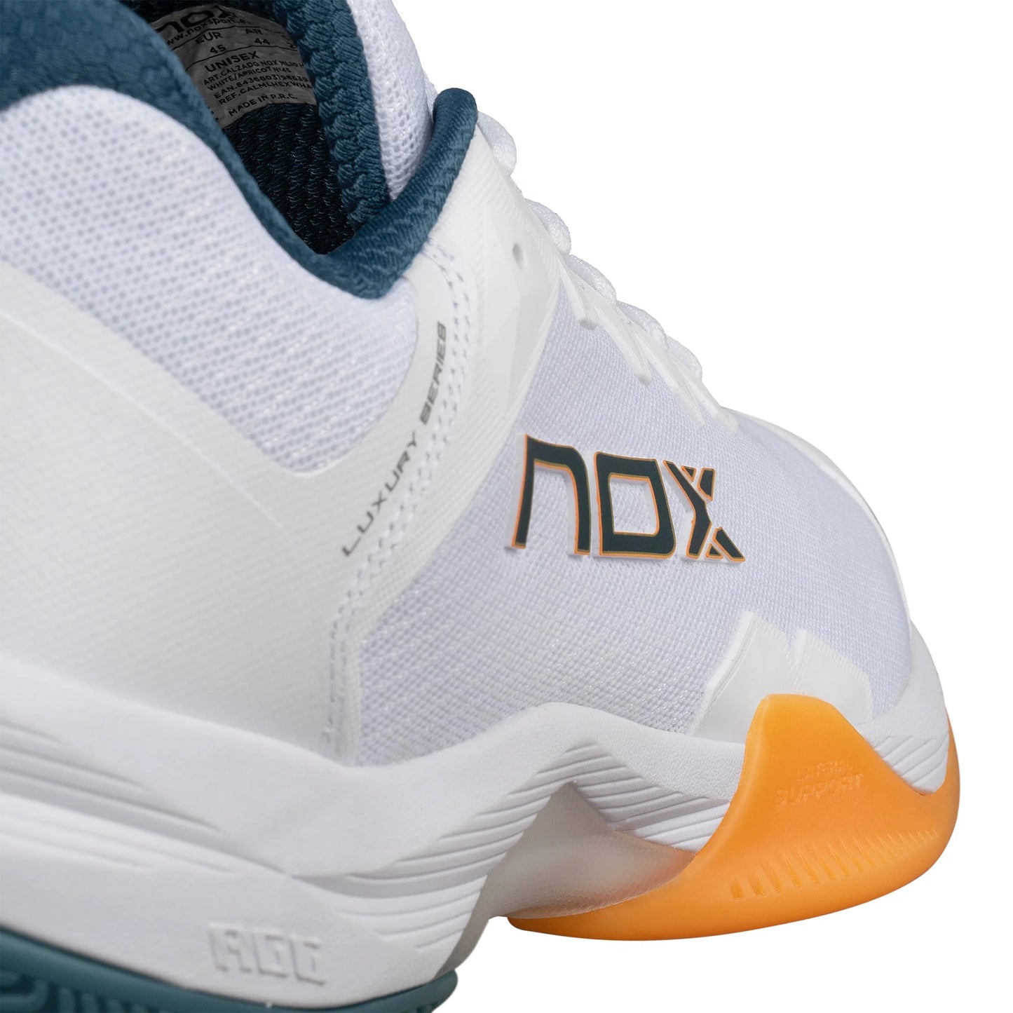 NOX ML10 HEXA Padel Cipő - White/Apricot