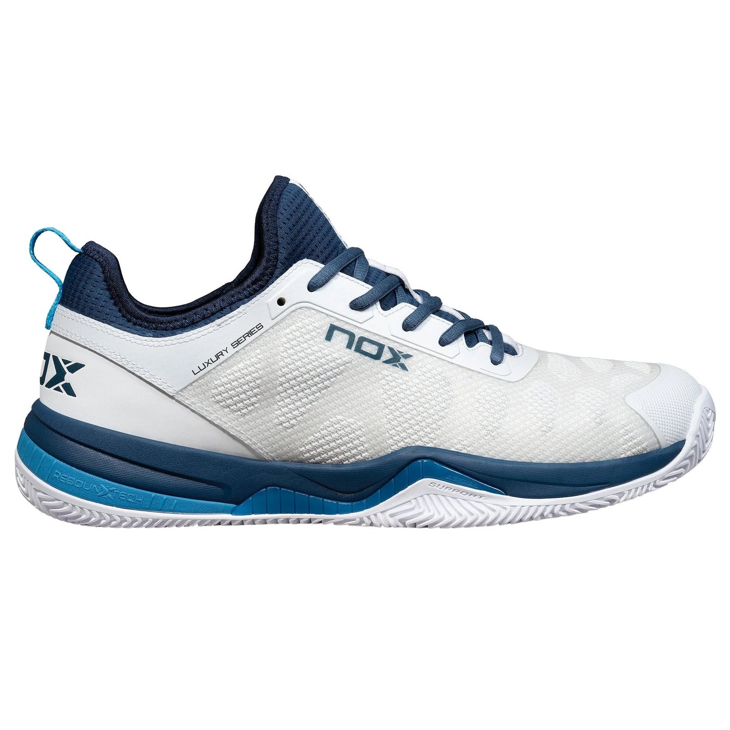 NOX NEBRO Padel Cipő - Fehér/Svéd Kék - Padel 4 All
