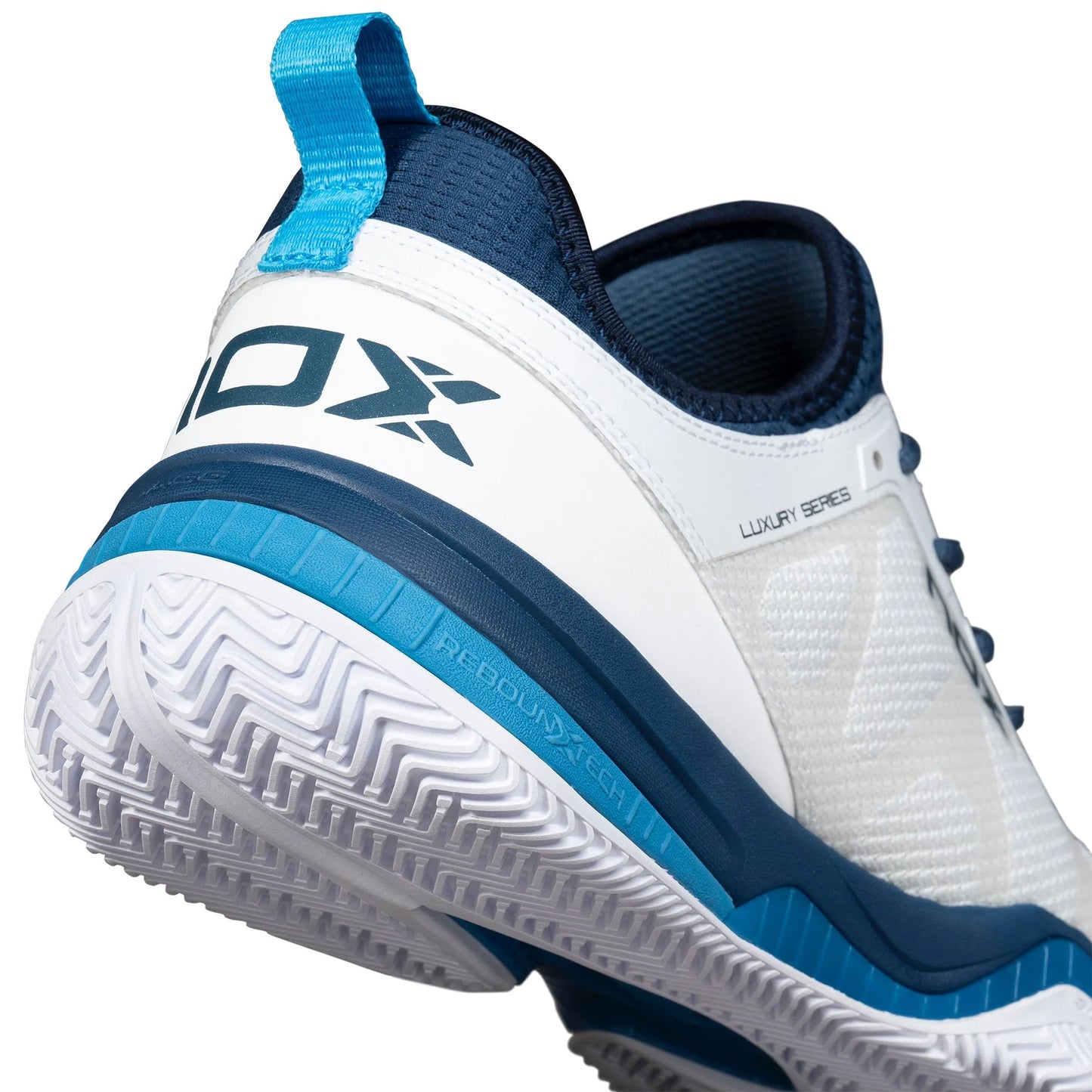 NOX NEBRO Padel Cipő - Fehér/Svéd Kék - Padel 4 All