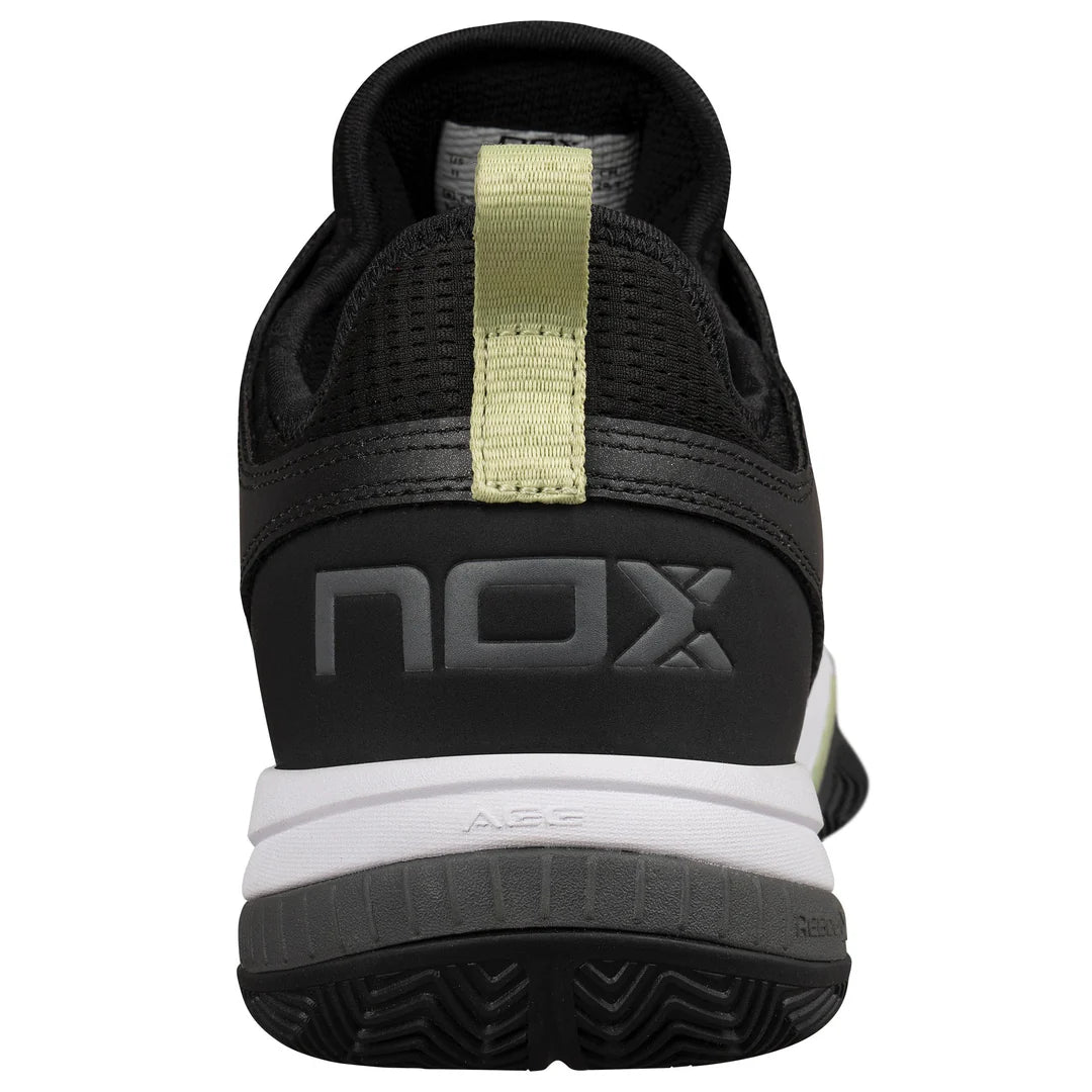 NOX NEBRO Padel Cipő - Fekete/Soft Lime - Padel 4 All
