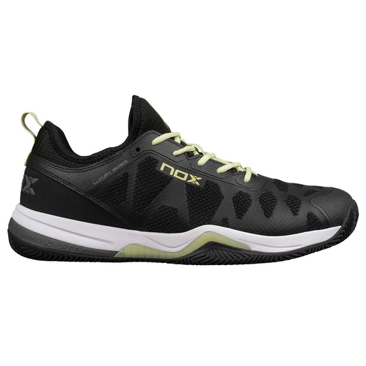 NOX NEBRO Padel Cipő - Fekete/Soft Lime - Padel 4 All
