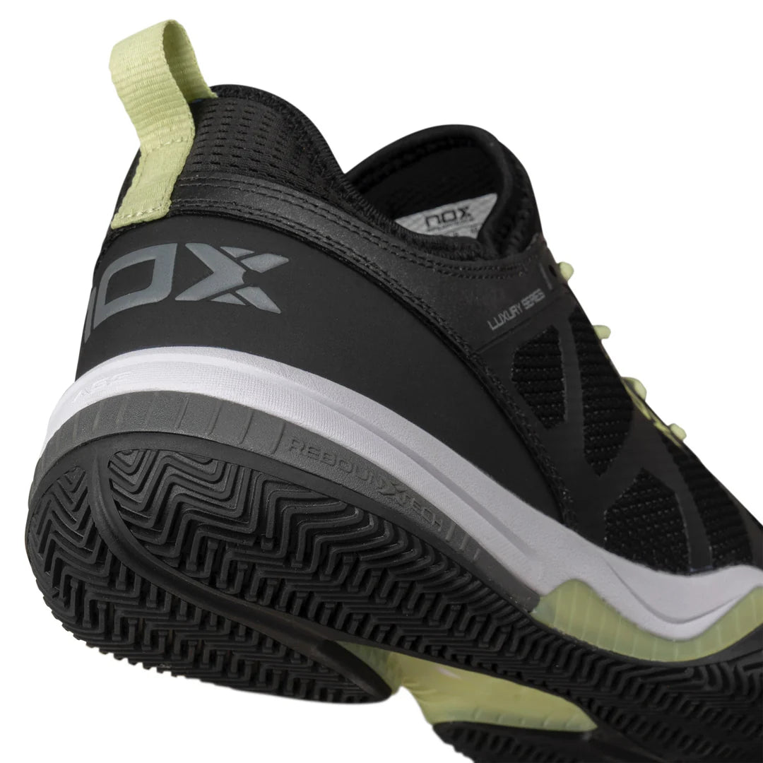 NOX NEBRO Padel Cipő - Fekete/Soft Lime - Padel 4 All