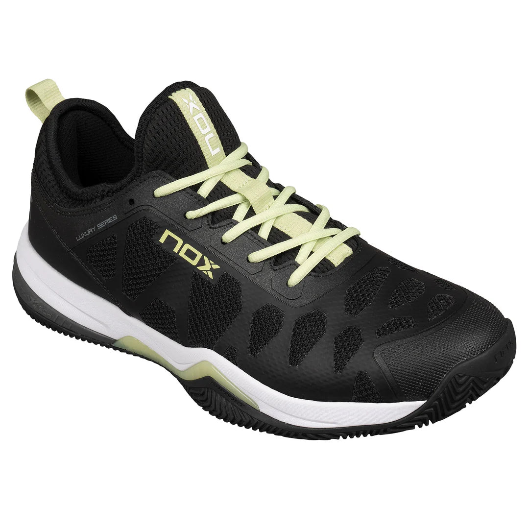 NOX NEBRO Padel Cipő - Fekete/Soft Lime - Padel 4 All