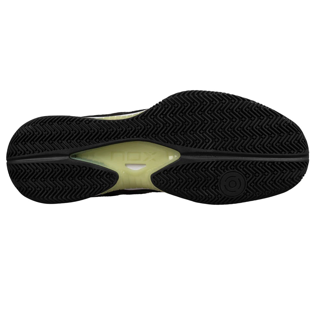 NOX NEBRO Padel Cipő - Fekete/Soft Lime - Padel 4 All