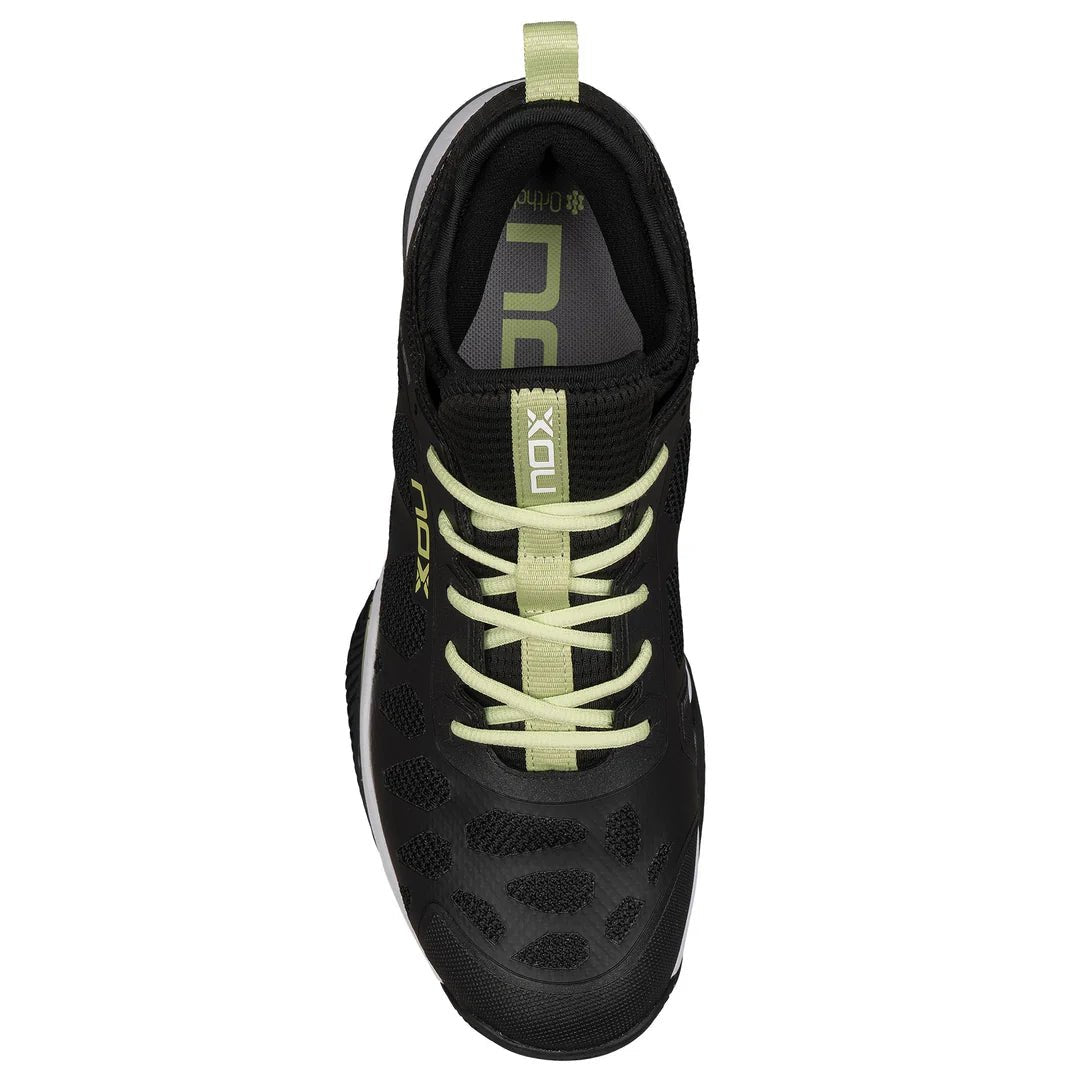 NOX NEBRO Padel Cipő - Fekete/Soft Lime - Padel 4 All