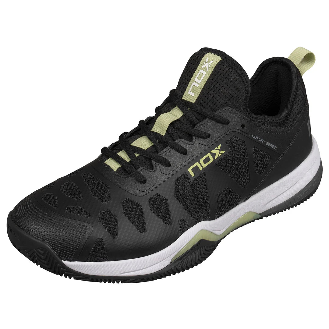NOX NEBRO Padel Cipő - Fekete/Soft Lime - Padel 4 All