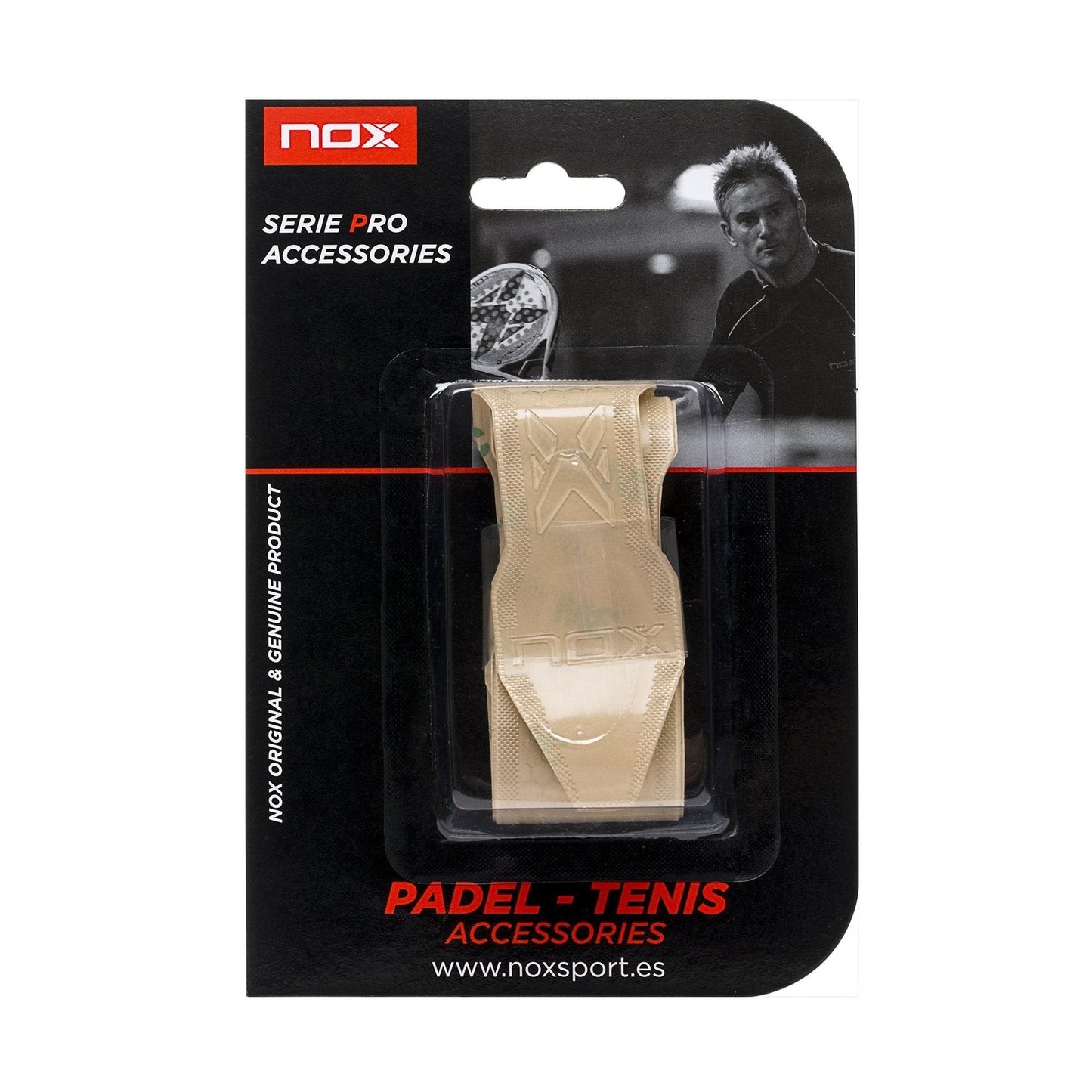 Padel Ütő Élvédő - Átlátszó Bordázott - Padel 4 All