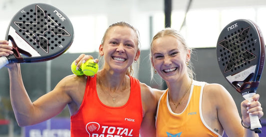Andrejszki Dóra és új padel partnere Victoria Kurz a FIP SILVER OPEN DEZHOU CHINA padelversenyen