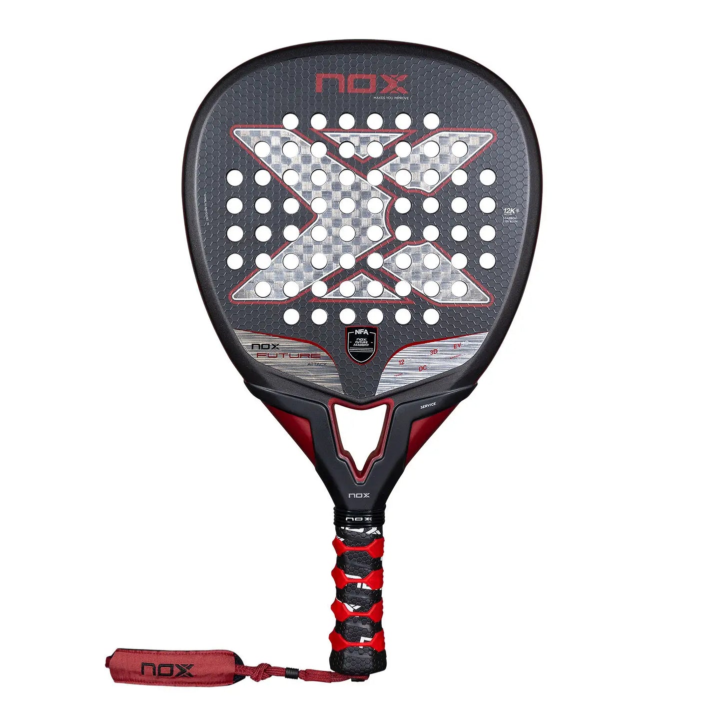 NOX FUTURE Attack 12K Alum Padel Ütő