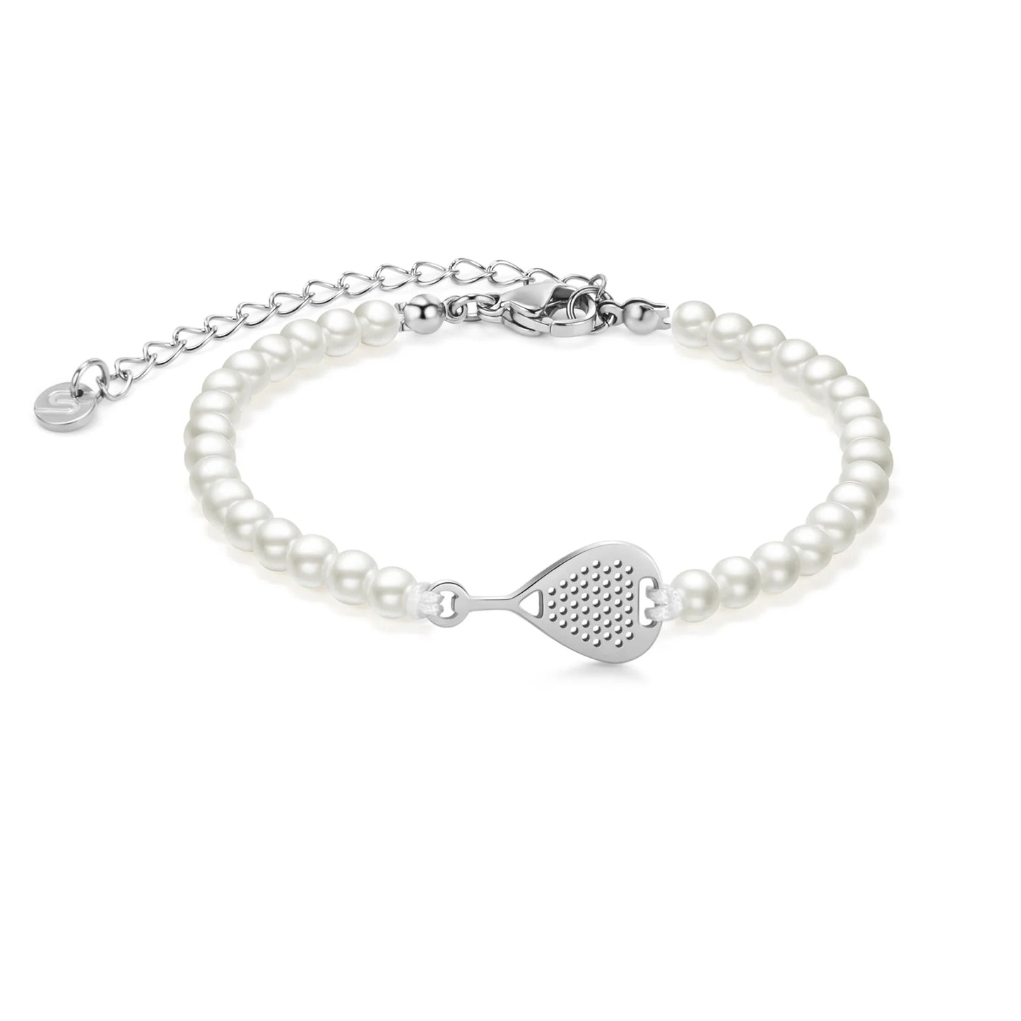 Sailbrace Pearl Silver Padel Láncos Karkötő