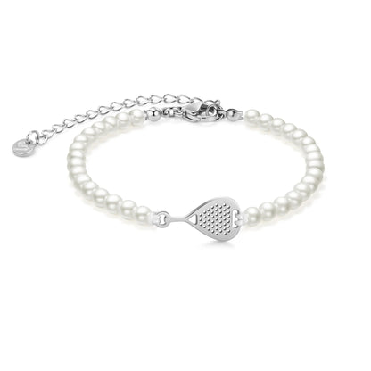 Sailbrace Pearl Silver Padel Láncos Karkötő