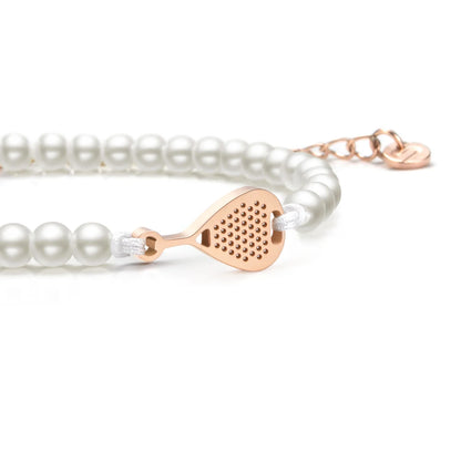 Sailbrace Pearl Rose Padel Láncos Karkötő
