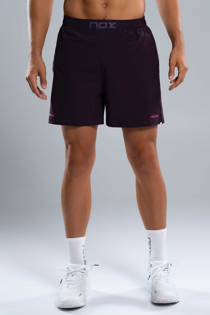 NOX PRO Férfi Sport Short - Deep Purple - Padel 4 All