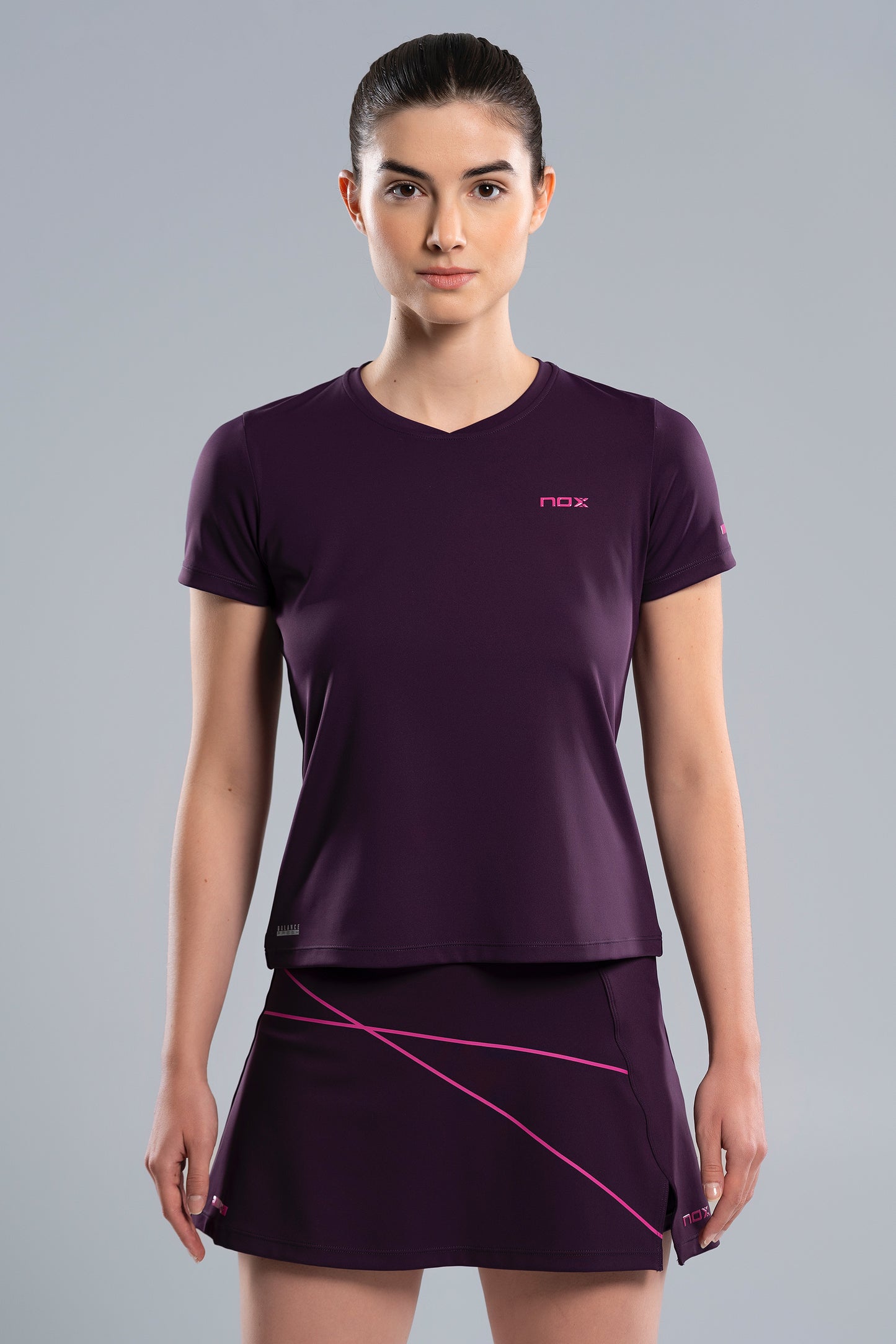NOX PRO Női Sport Felső - Deep Purple