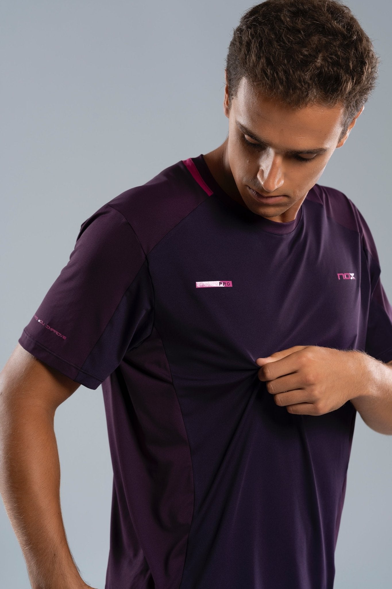 NOX PRO Férfi Póló - Blackberry - Padel 4 All