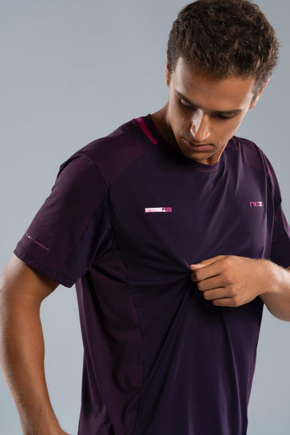 NOX PRO Férfi Póló - Blackberry - Padel 4 All