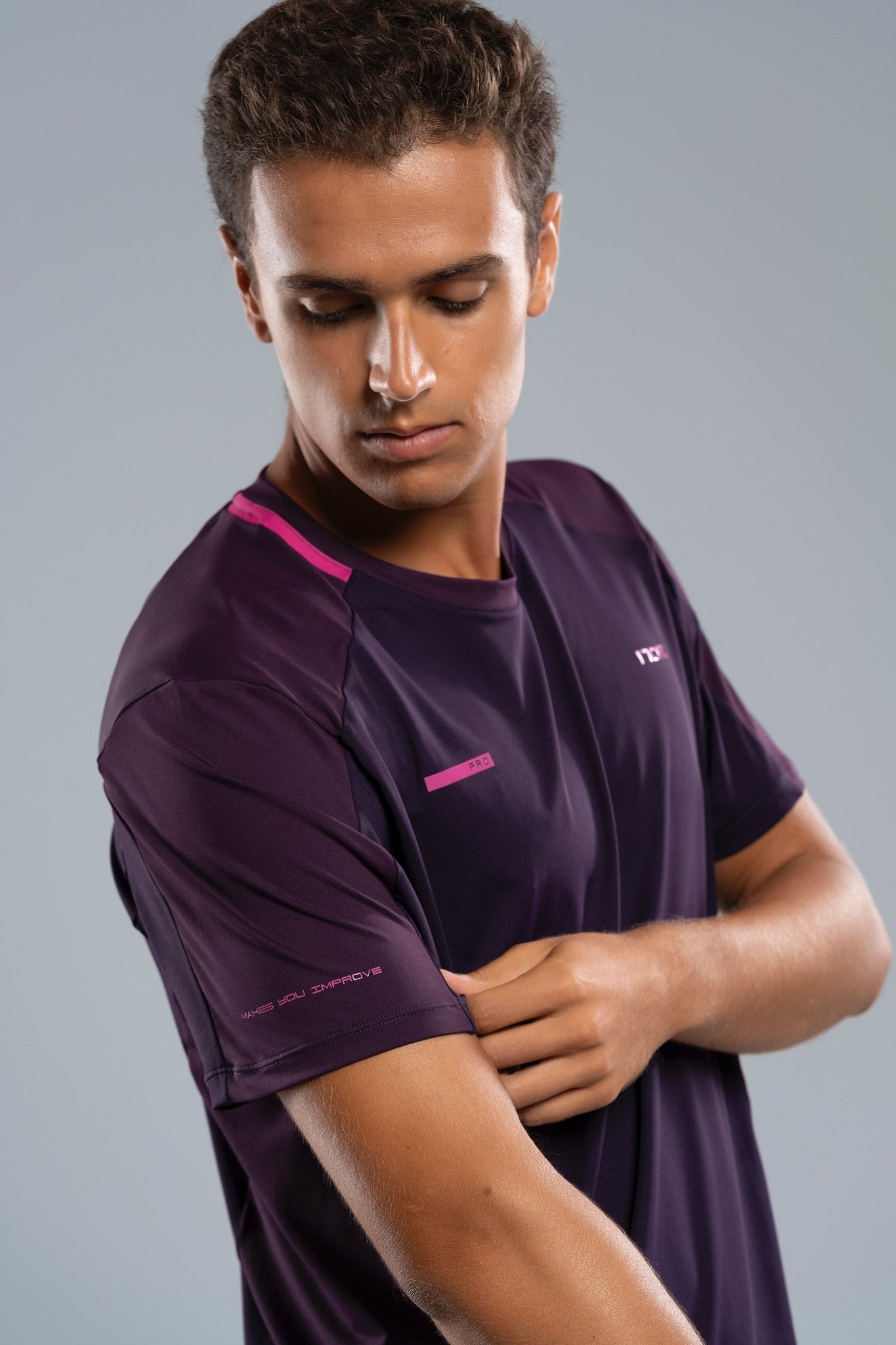 NOX PRO Férfi Póló - Blackberry - Padel 4 All