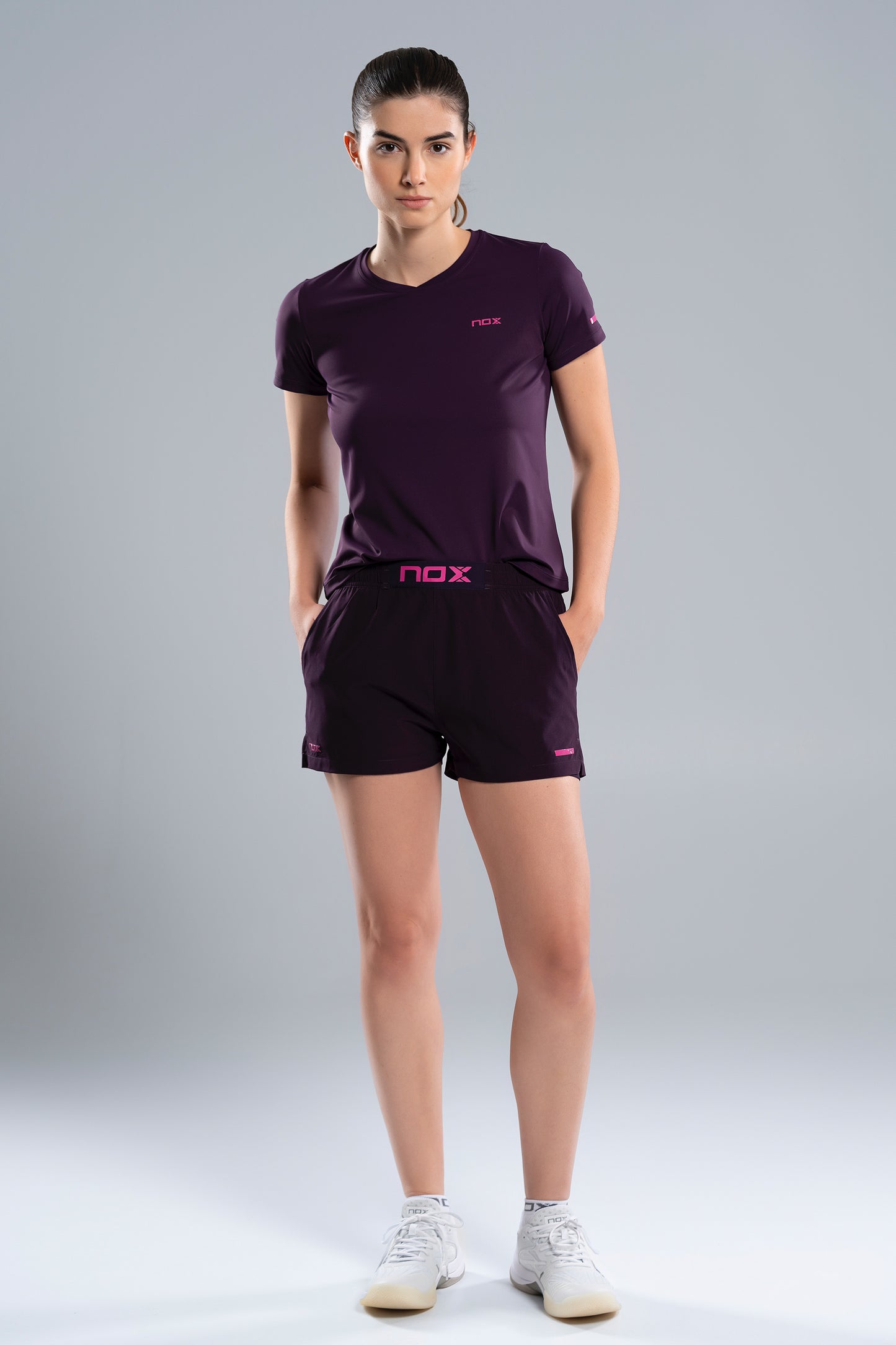 NOX PRO Női Padel Short - Deep Purple