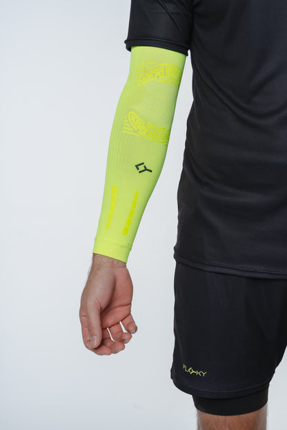 FLOKY No-Strain Könyökrögzítő - Fluo Sárga - 1 pár