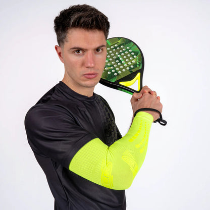 FLOKY No-Strain Evolution Kompressziós Kar sleeve - Sárga - 1 db