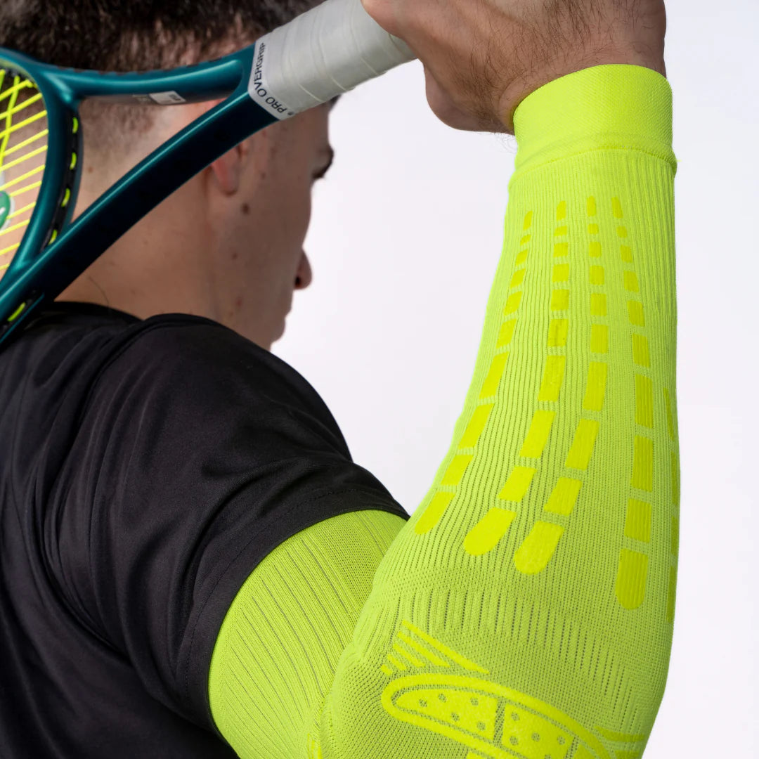 FLOKY No-Strain Evolution Kompressziós Kar sleeve - Sárga - 1 db