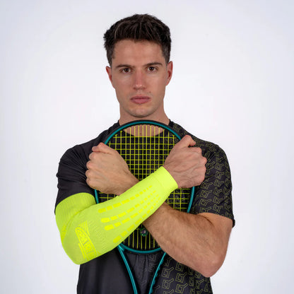 FLOKY No-Strain Evolution Kompressziós Kar sleeve - Sárga - 1 db