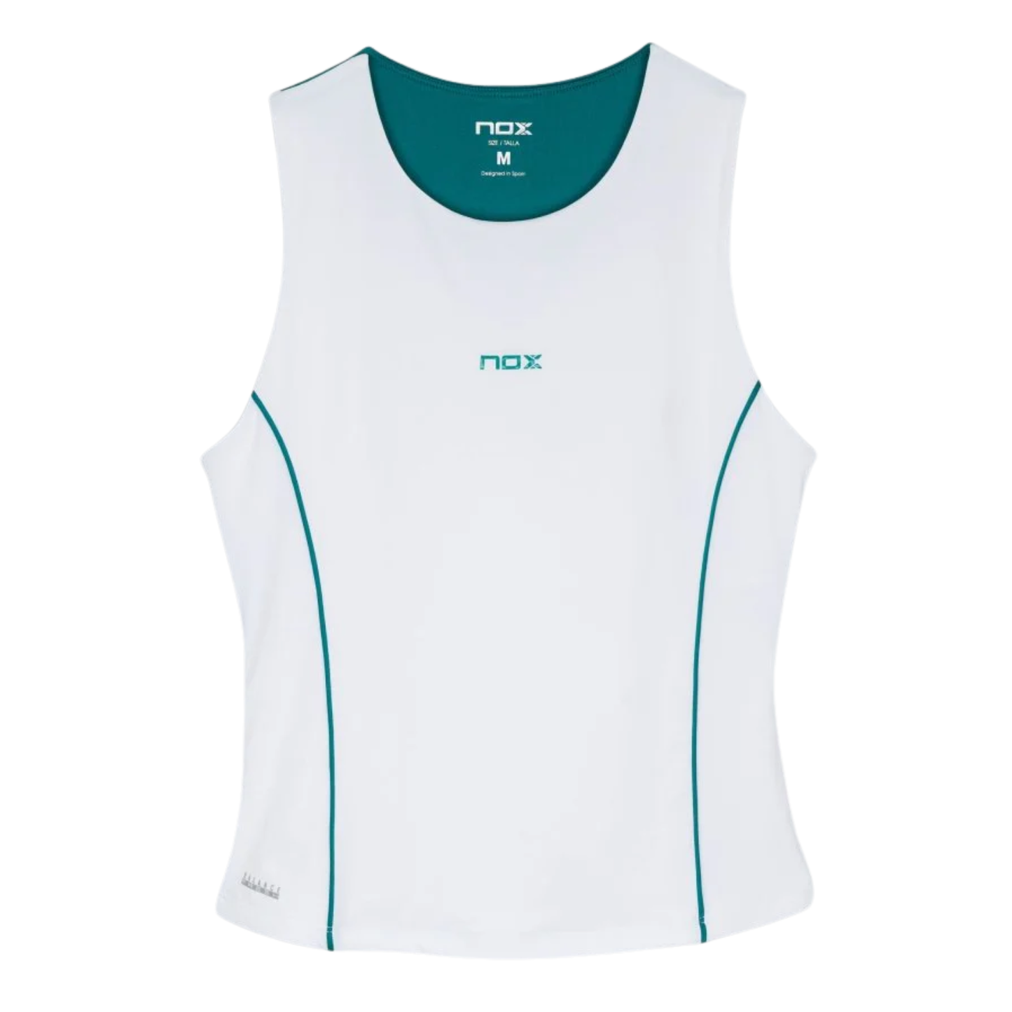 NOX PRO Női Sporttop - White/Ivy Green