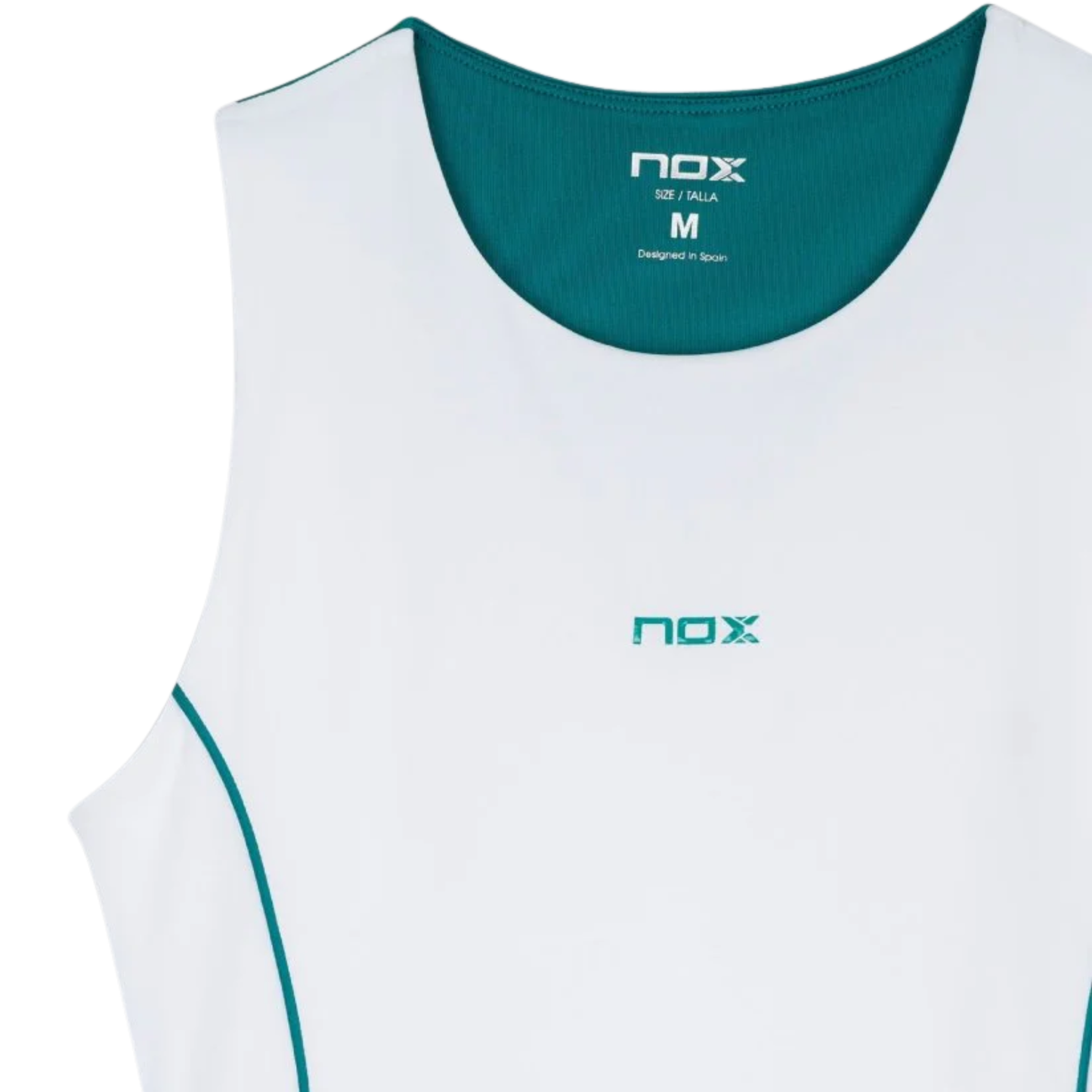 NOX PRO Női Sporttop - White/Ivy Green