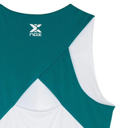 NOX PRO Női Sporttop - White/Ivy Green