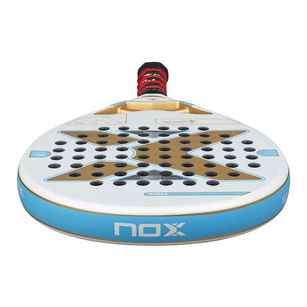 NOX AT10 GENIUS 18K 2025 limitált BUENOS AIRES Padel Ütő