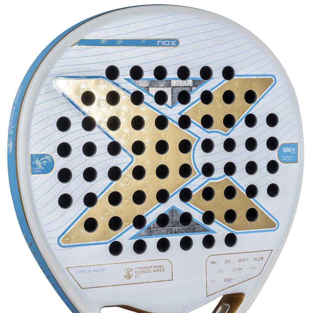 NOX AT10 GENIUS 18K 2025 limitált BUENOS AIRES Padel Ütő