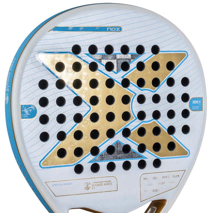 NOX AT10 GENIUS 18K 2025 limitált BUENOS AIRES Padel Ütő