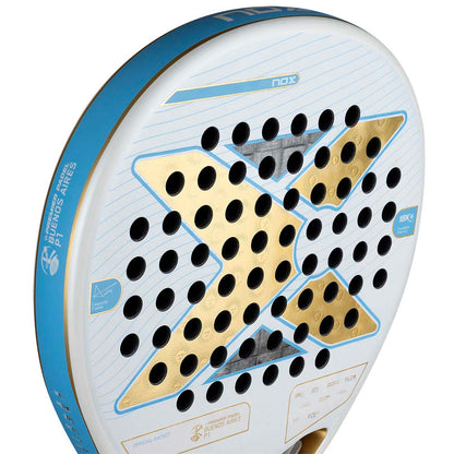 NOX AT10 GENIUS 18K 2025 limitált BUENOS AIRES Padel Ütő