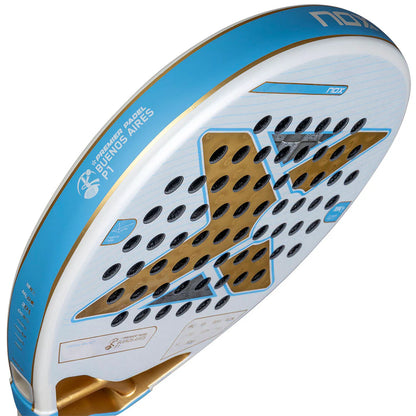 NOX AT10 GENIUS 18K 2025 limitált BUENOS AIRES Padel Ütő