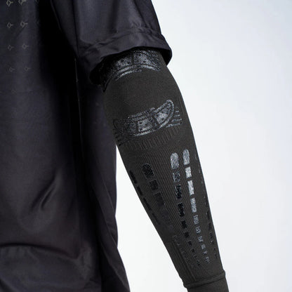 FLOKY No-Strain Evolution Kompressziós Kar sleeve - Fekete - 1 db