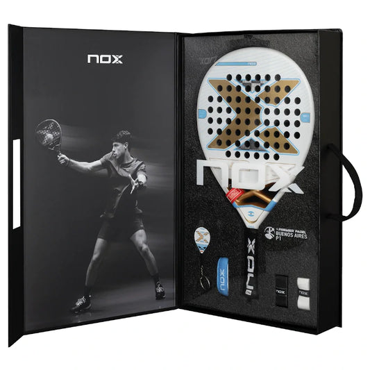 NOX AT10 GENIUS 18K 2025 limitált BUENOS AIRES Padel Ütő