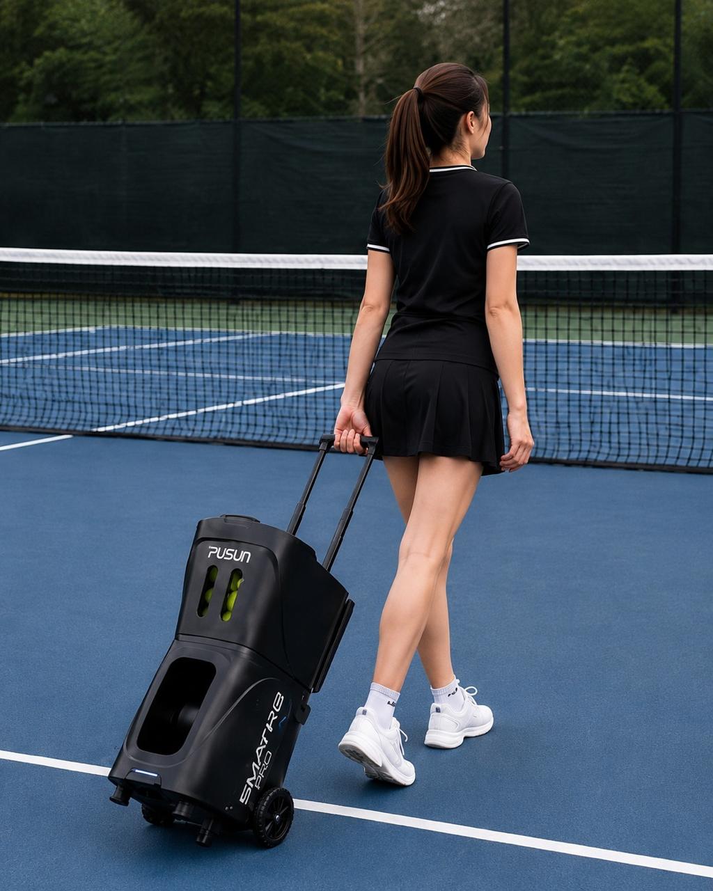 PUSUN Smart Pro AI - padel és tenisz labda adogató