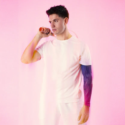 FLOKY No-Strain Evolution Fantasy Kompressziós Kar sleeve - Pink Nebula - 1 db