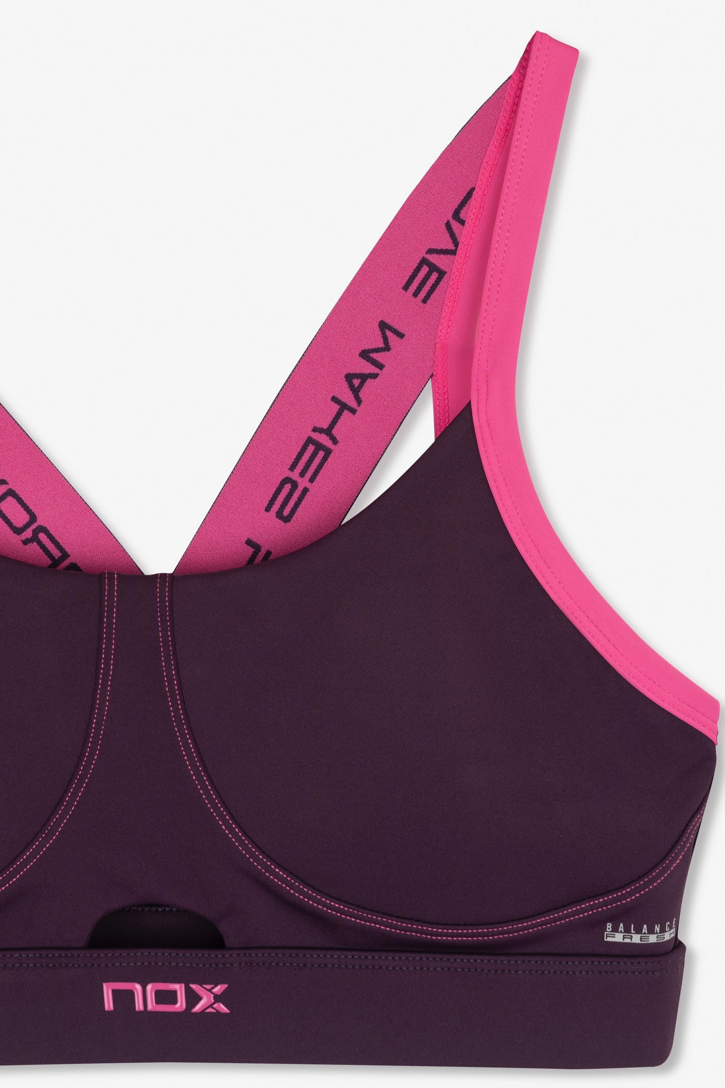 NOX Női Sportmelltartó - Deep Purple