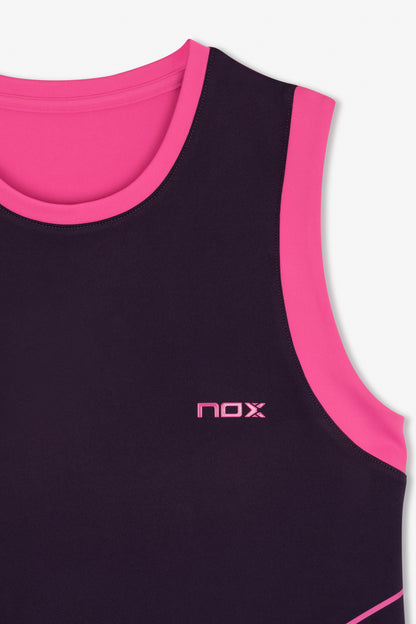 NOX PRO Női Padel Dressz / Szett - Blackberry