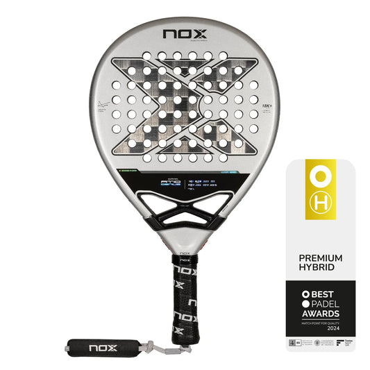 NOX AT10 LUXURY GENIUS 18K Alum 2024 by Augstin Tapia 2024 Padel Ütő