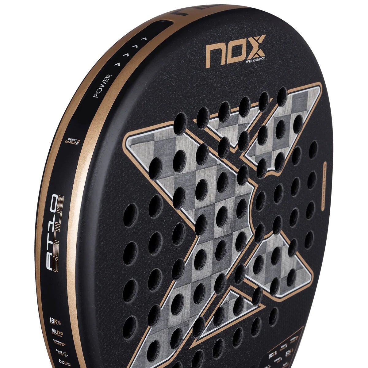 NOX AT10 Luxury Genius 18K Alum 2026 Padel Ütő