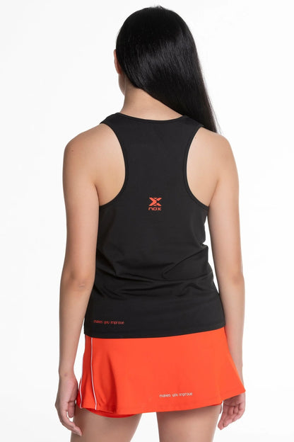 NOX TEAM Női Sporttop - Fekete