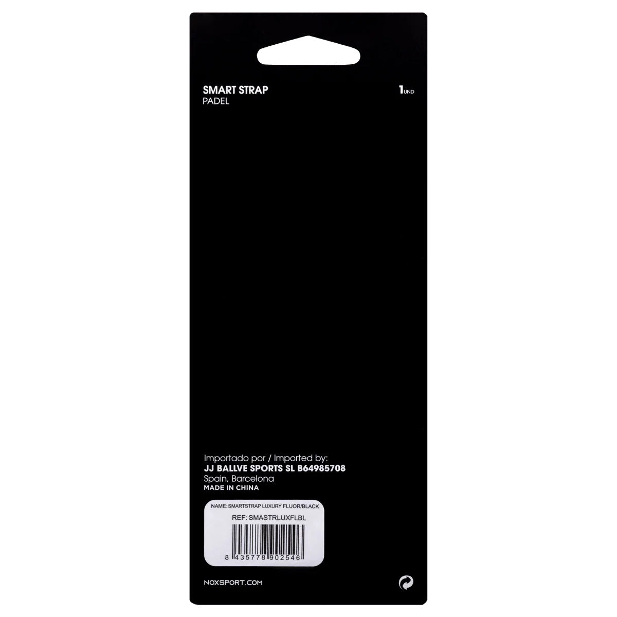 NOX SMARTSTRAP biztonsági kötél - Fluor/Black - Padel 4 All